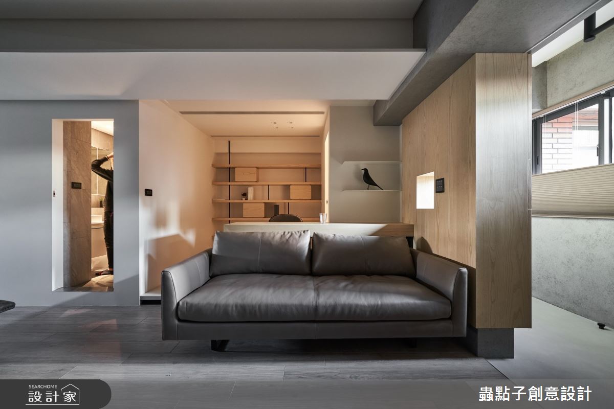 20坪老屋(16~30年)＿簡約風客廳案例圖片＿蟲點子創意設計＿蟲點子_85之15