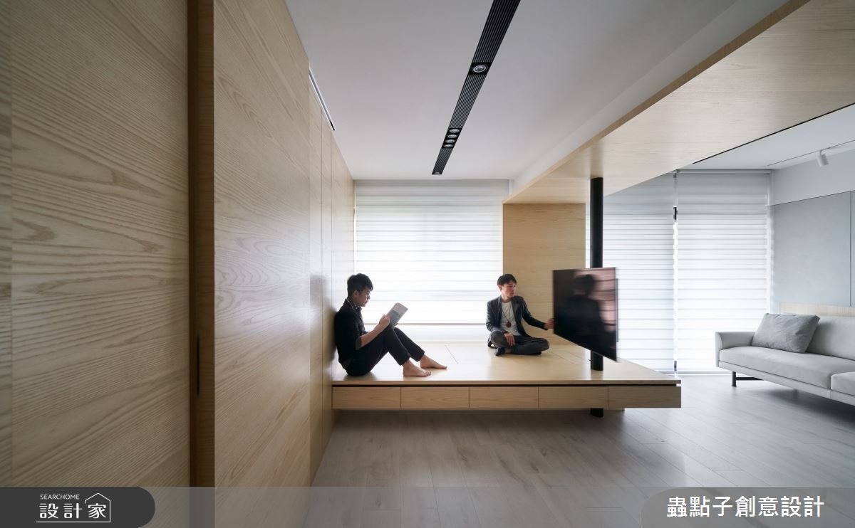 24坪新成屋(5年以下)＿簡約風和室案例圖片＿蟲點子創意設計＿蟲點子_86之12