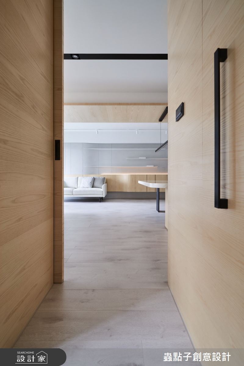 24坪新成屋(5年以下)＿簡約風走廊案例圖片＿蟲點子創意設計＿蟲點子_86之26