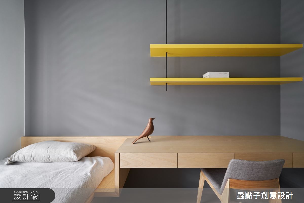 42坪新成屋(5年以下)＿簡約風臥室案例圖片＿蟲點子創意設計＿蟲點子_87之48