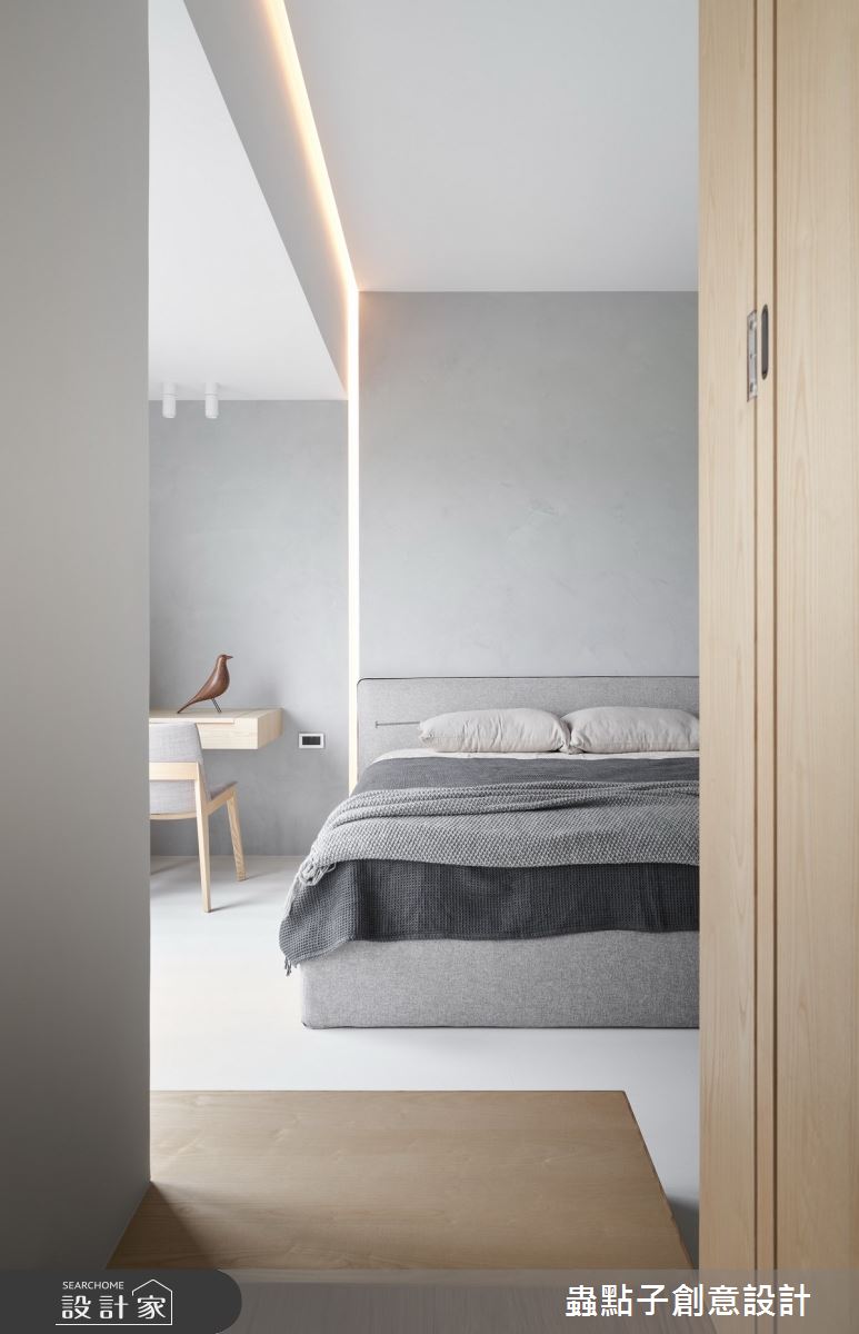 42坪新成屋(5年以下)＿簡約風臥室案例圖片＿蟲點子創意設計＿蟲點子_87之36