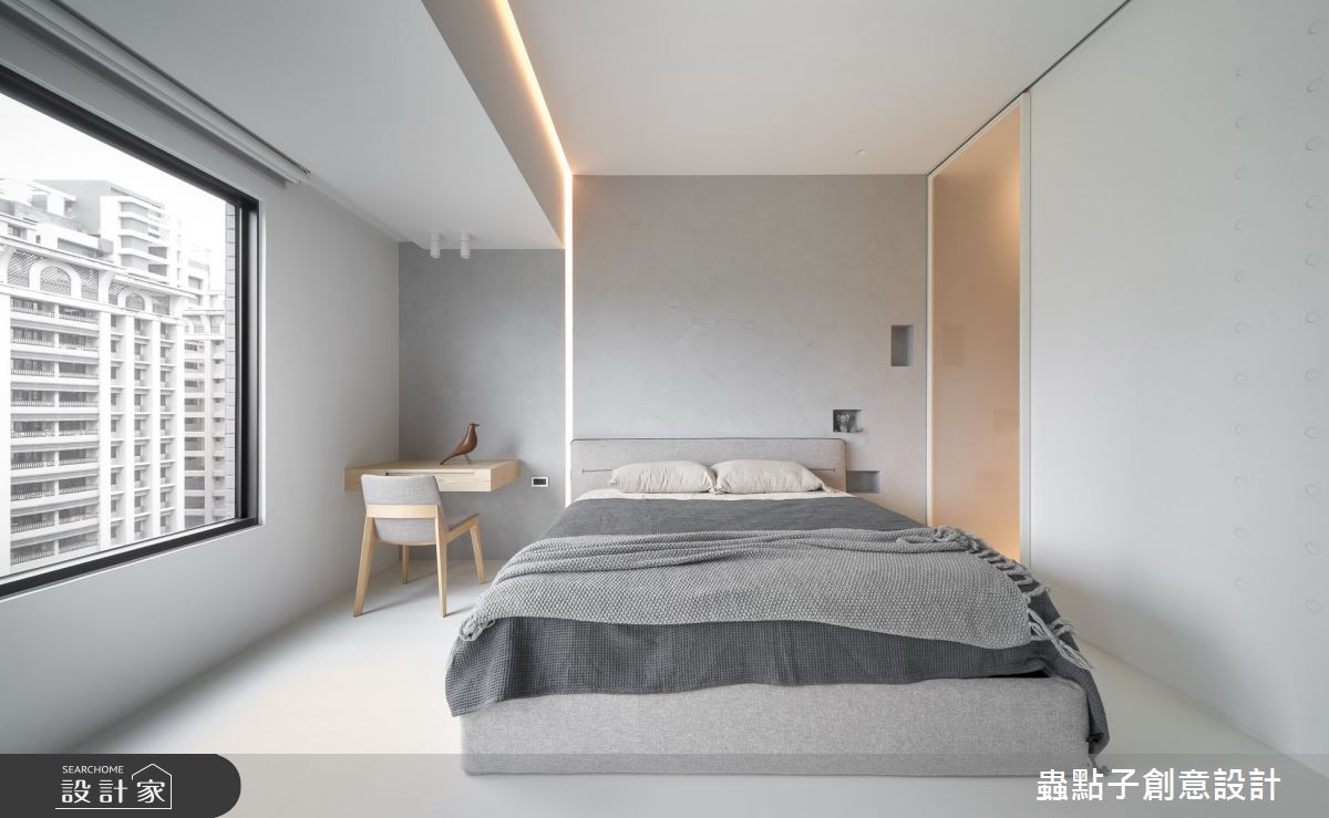 42坪新成屋(5年以下)＿簡約風臥室案例圖片＿蟲點子創意設計＿蟲點子_87之37