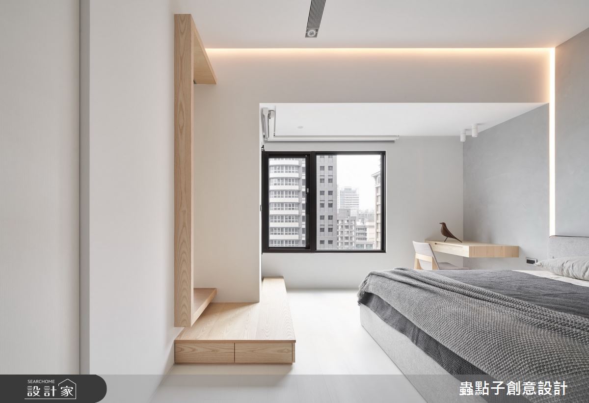 42坪新成屋(5年以下)＿簡約風臥室案例圖片＿蟲點子創意設計＿蟲點子_87之38