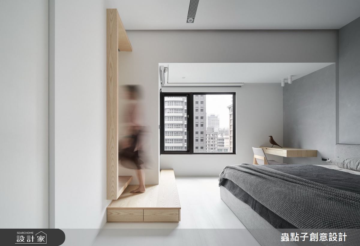 42坪新成屋(5年以下)＿簡約風臥室案例圖片＿蟲點子創意設計＿蟲點子_87之39