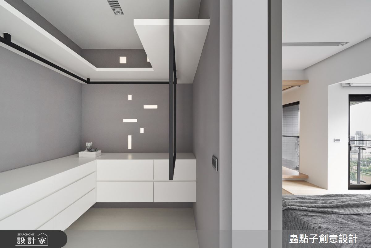 42坪新成屋(5年以下)＿簡約風更衣間案例圖片＿蟲點子創意設計＿蟲點子_87之44