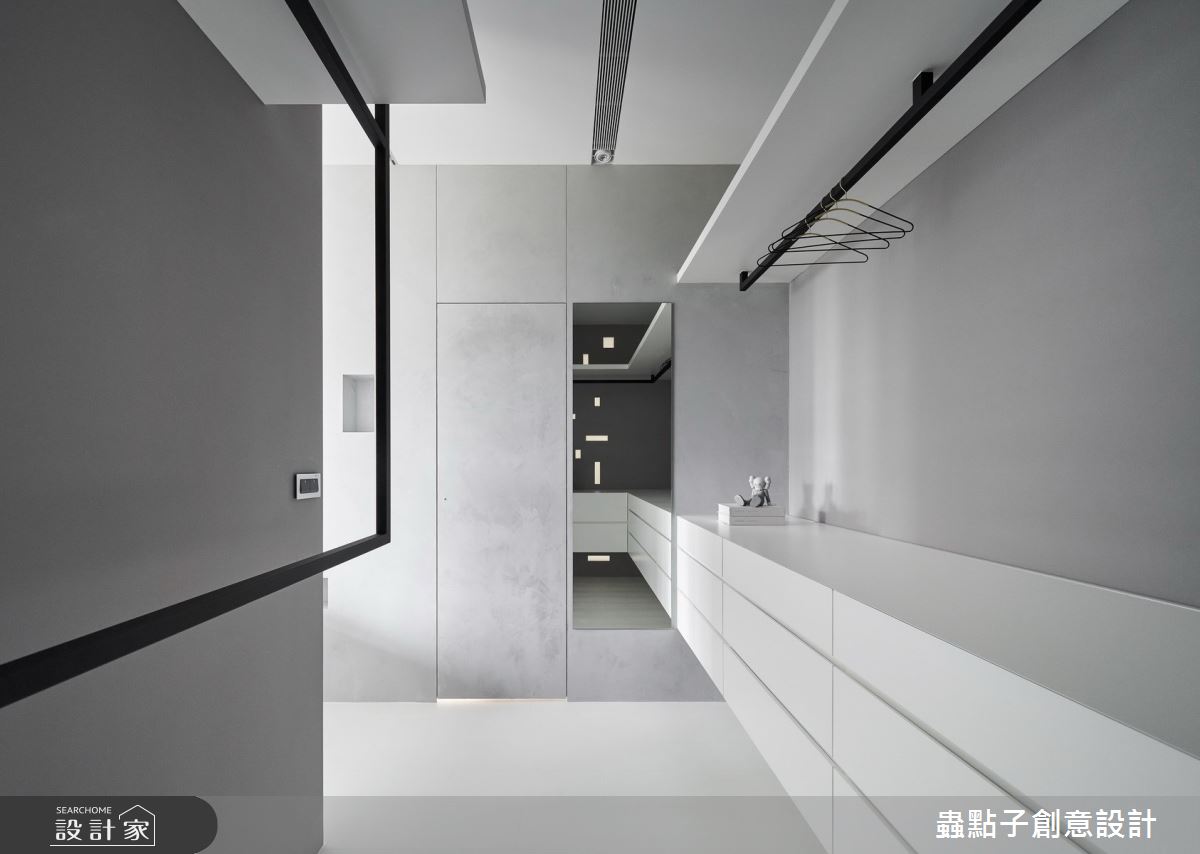 42坪新成屋(5年以下)＿簡約風更衣間案例圖片＿蟲點子創意設計＿蟲點子_87之46