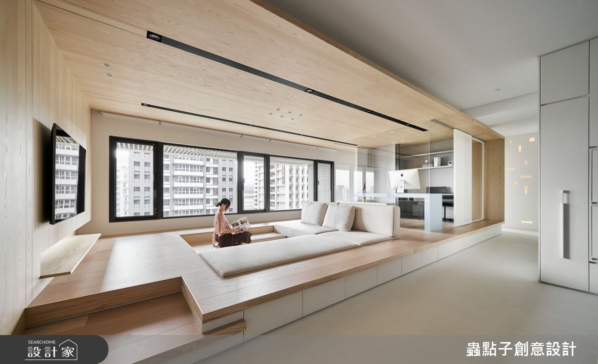 42坪新成屋(5年以下)＿簡約風客廳和室案例圖片＿蟲點子創意設計＿蟲點子_87之9