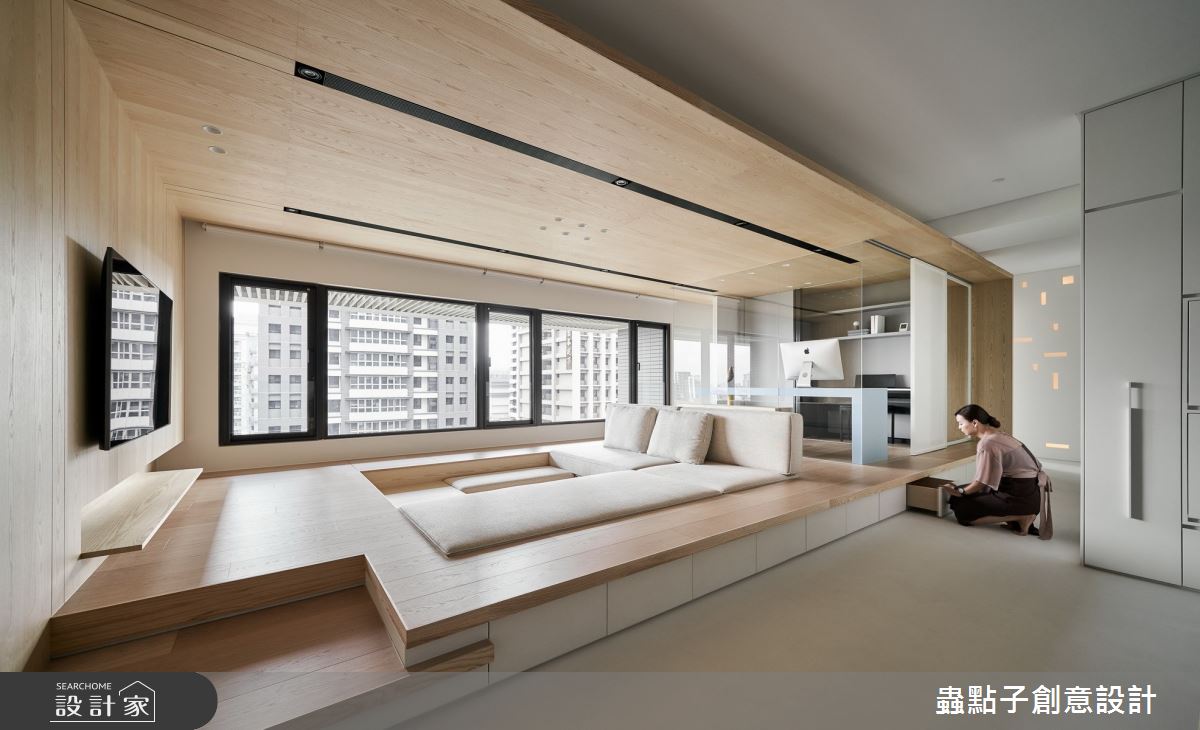 42坪新成屋(5年以下)＿簡約風客廳和室案例圖片＿蟲點子創意設計＿蟲點子_87之17