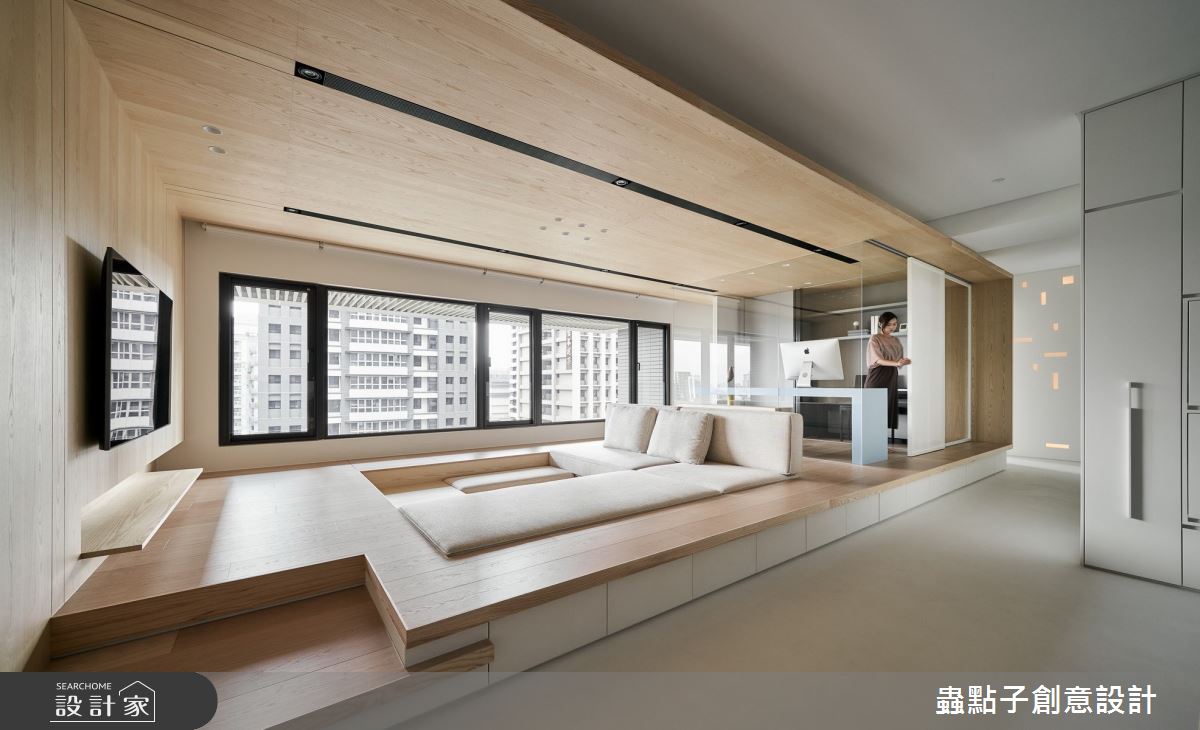 42坪新成屋(5年以下)＿簡約風客廳和室案例圖片＿蟲點子創意設計＿蟲點子_87之18