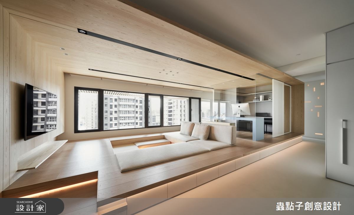 42坪新成屋(5年以下)＿簡約風客廳和室案例圖片＿蟲點子創意設計＿蟲點子_87之4