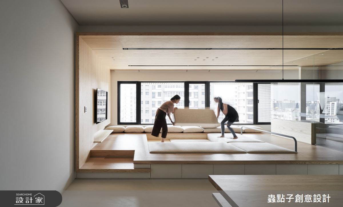 42坪新成屋(5年以下)＿簡約風客廳和室案例圖片＿蟲點子創意設計＿蟲點子_87之13