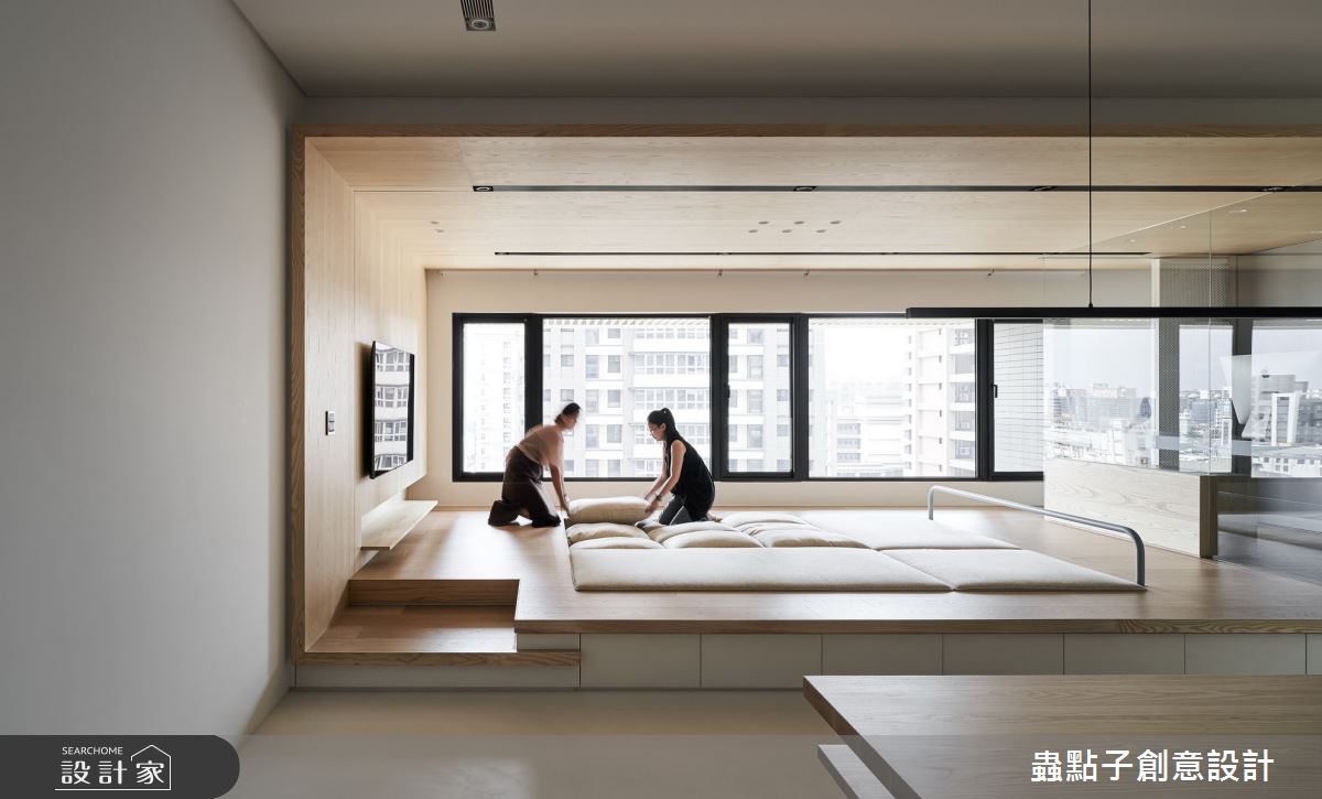42坪新成屋(5年以下)＿簡約風客廳和室案例圖片＿蟲點子創意設計＿蟲點子_87之15
