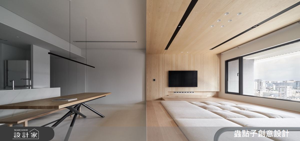 42坪新成屋(5年以下)＿簡約風客廳和室案例圖片＿蟲點子創意設計＿蟲點子_87之5