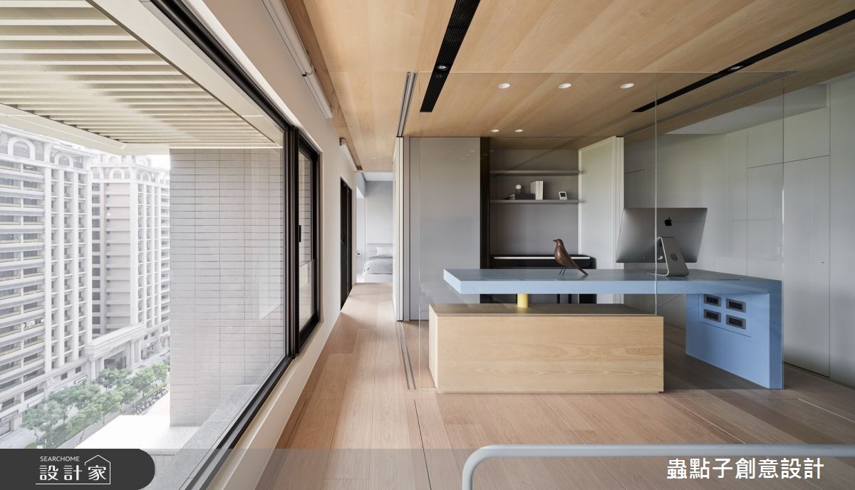 42坪新成屋(5年以下)＿簡約風書房案例圖片＿蟲點子創意設計＿蟲點子_87之26