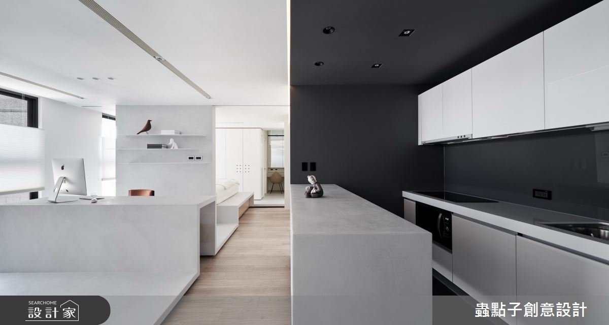24坪新成屋(5年以下)＿簡約風廚房中島案例圖片＿蟲點子創意設計＿蟲點子_88之10