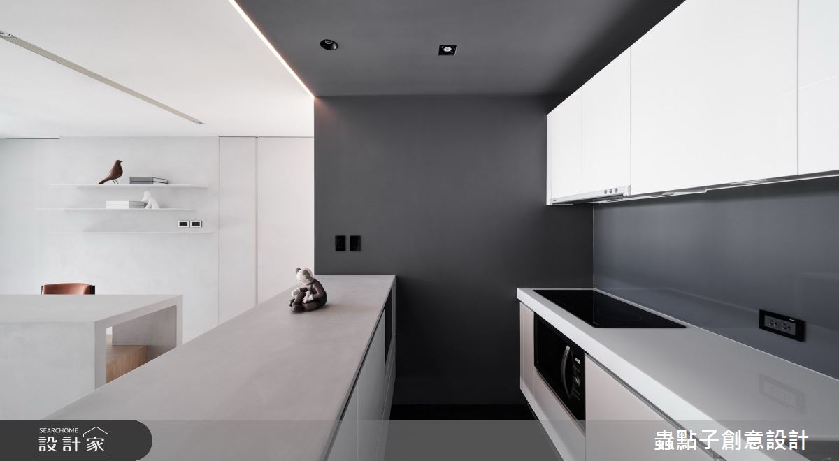 24坪新成屋(5年以下)＿簡約風廚房中島案例圖片＿蟲點子創意設計＿蟲點子_88之19