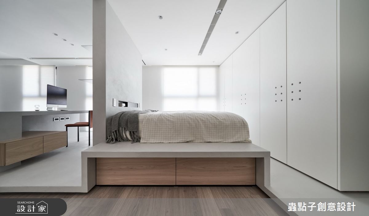 24坪新成屋(5年以下)＿簡約風臥室案例圖片＿蟲點子創意設計＿蟲點子_88之32