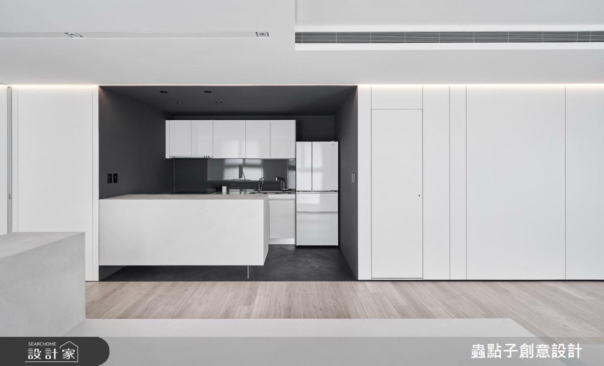 24坪新成屋(5年以下)＿簡約風廚房中島案例圖片＿蟲點子創意設計＿蟲點子_88之16