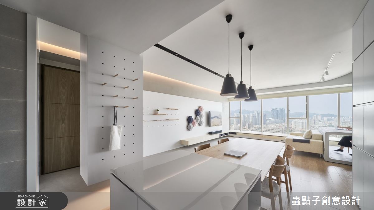 32坪新成屋(5年以下)＿簡約風餐廳案例圖片＿蟲點子創意設計＿蟲點子_89之24