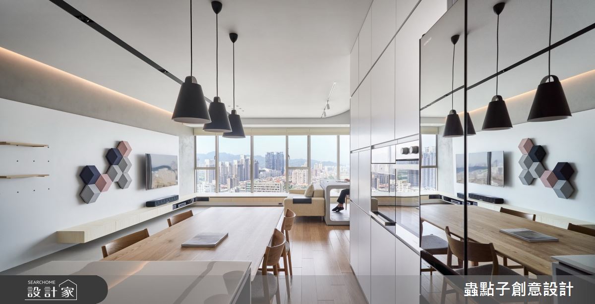 32坪新成屋(5年以下)＿簡約風餐廳案例圖片＿蟲點子創意設計＿蟲點子_89之25