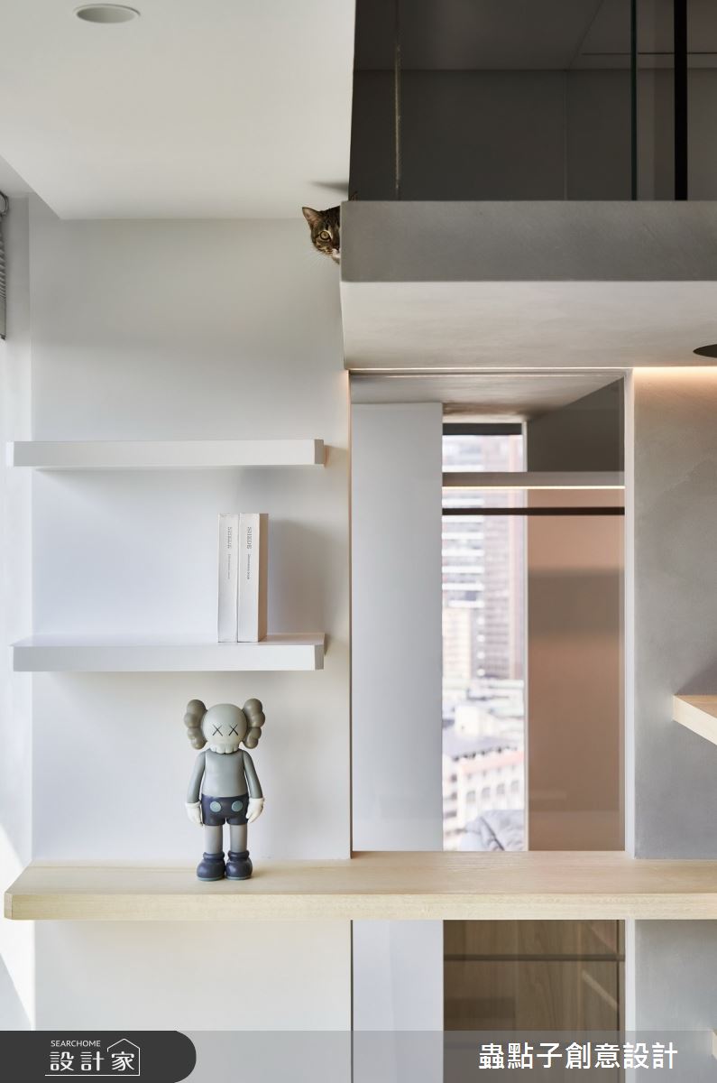 32坪新成屋(5年以下)＿簡約風工作區寵物案例圖片＿蟲點子創意設計＿蟲點子_89之39