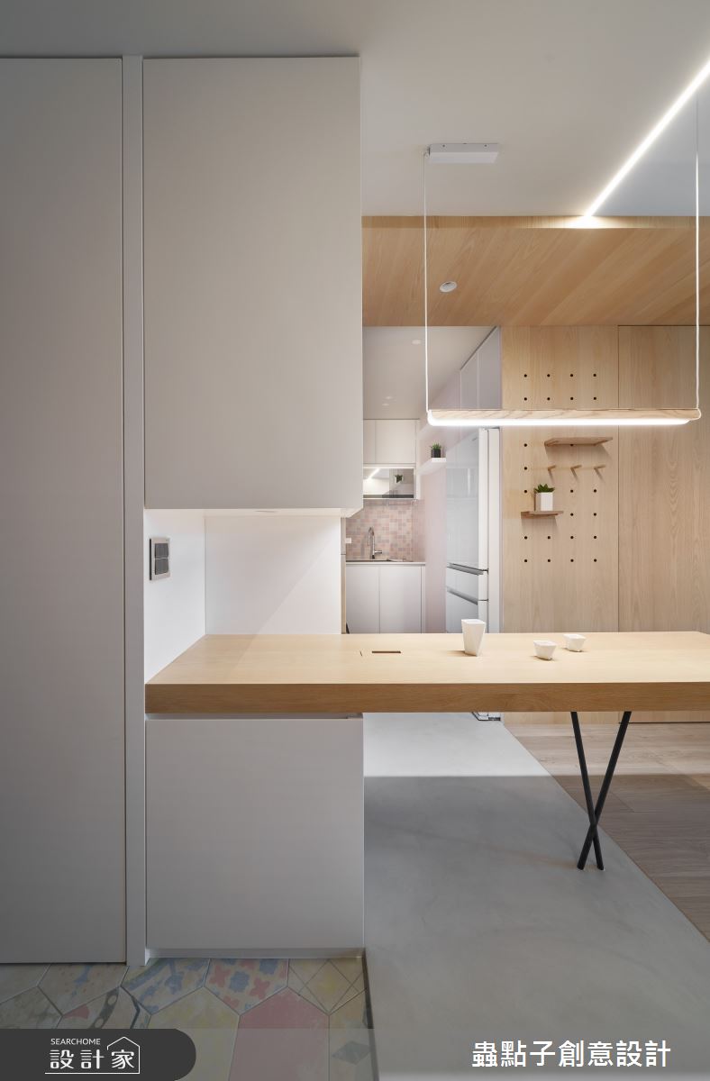 15坪新成屋(5年以下)＿簡約風玄關餐廳案例圖片＿蟲點子創意設計＿蟲點子_90之3