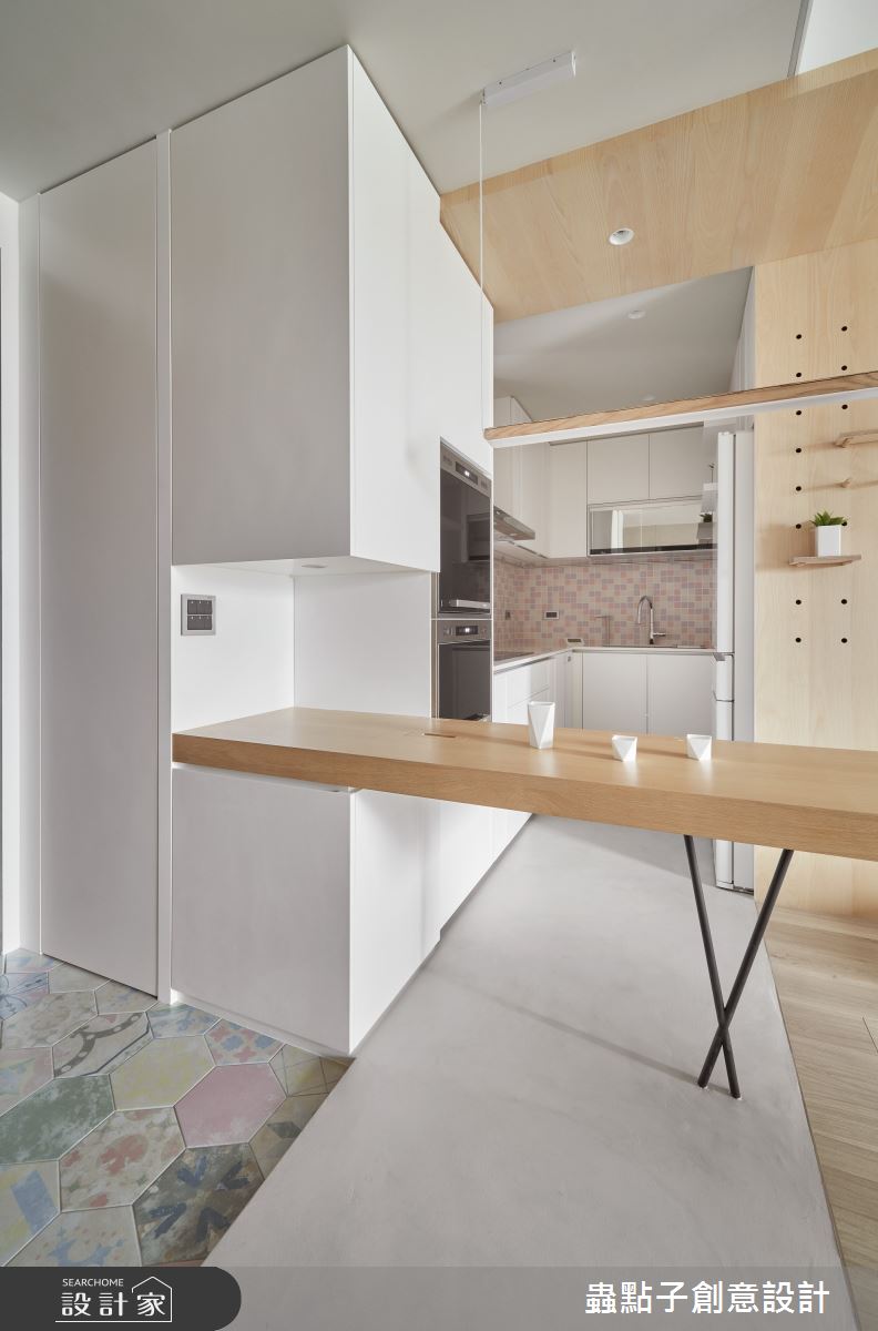 15坪新成屋(5年以下)＿簡約風玄關餐廳案例圖片＿蟲點子創意設計＿蟲點子_90之4