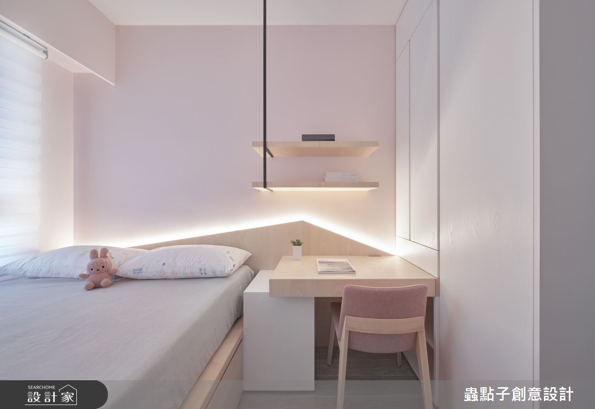 15坪新成屋(5年以下)＿簡約風臥室案例圖片＿蟲點子創意設計＿蟲點子_90之23