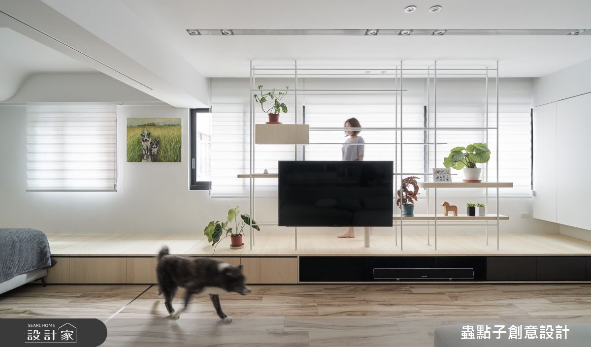 27坪老屋(16~30年)＿簡約風客廳案例圖片＿蟲點子創意設計＿蟲點子_91之9