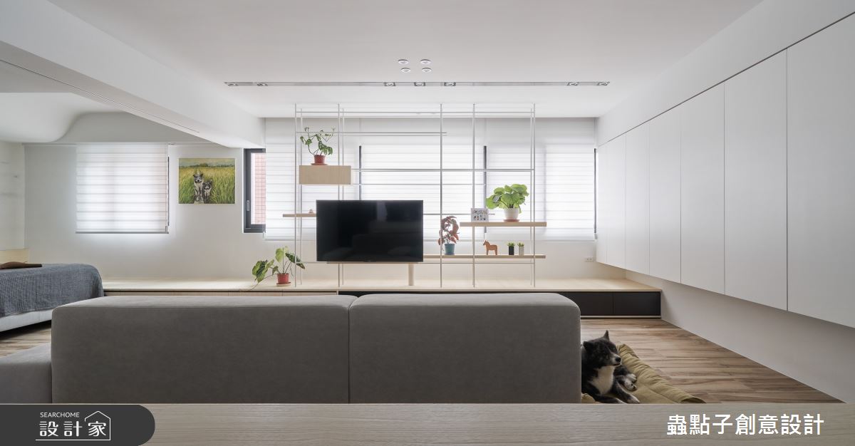 27坪老屋(16~30年)＿簡約風客廳案例圖片＿蟲點子創意設計＿蟲點子_91之3