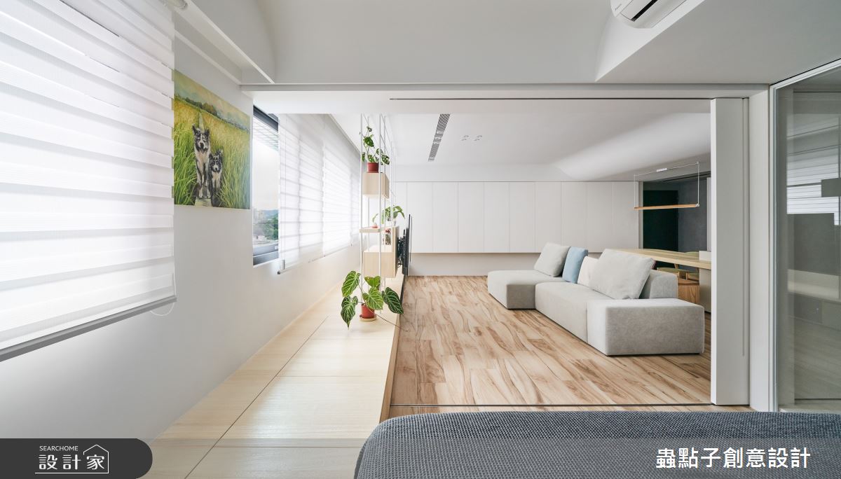 27坪老屋(16~30年)＿簡約風客廳案例圖片＿蟲點子創意設計＿蟲點子_91之11