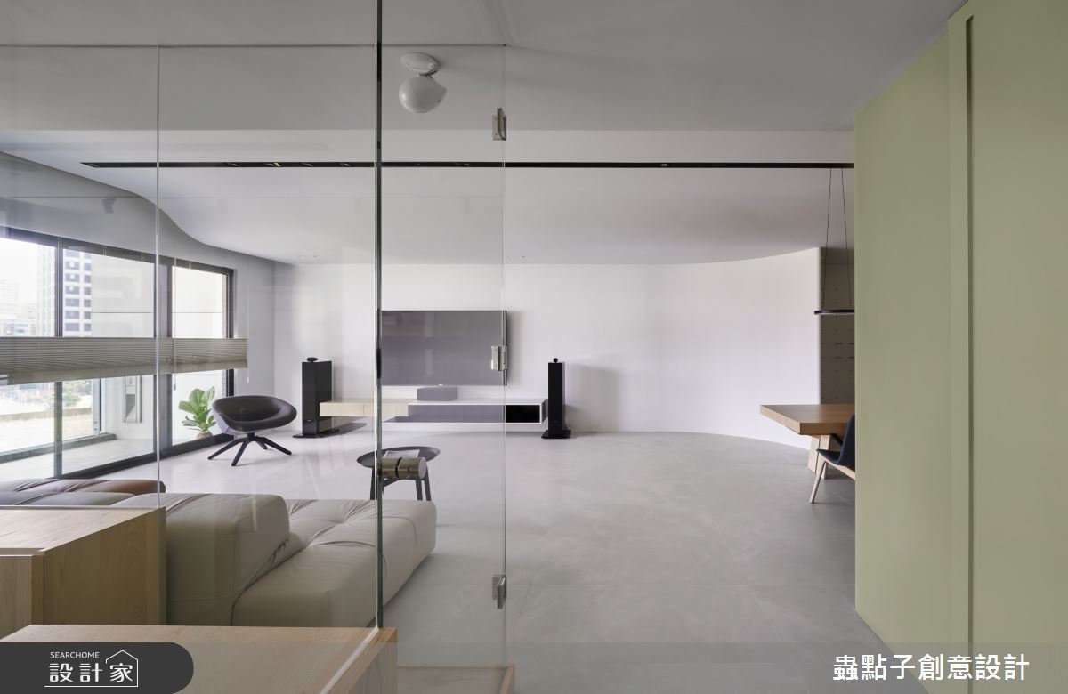 40坪新成屋(5年以下)＿簡約風走廊案例圖片＿蟲點子創意設計＿蟲點子_92之25