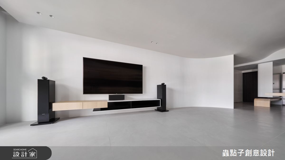 40坪新成屋(5年以下)＿簡約風客廳案例圖片＿蟲點子創意設計＿蟲點子_92之11