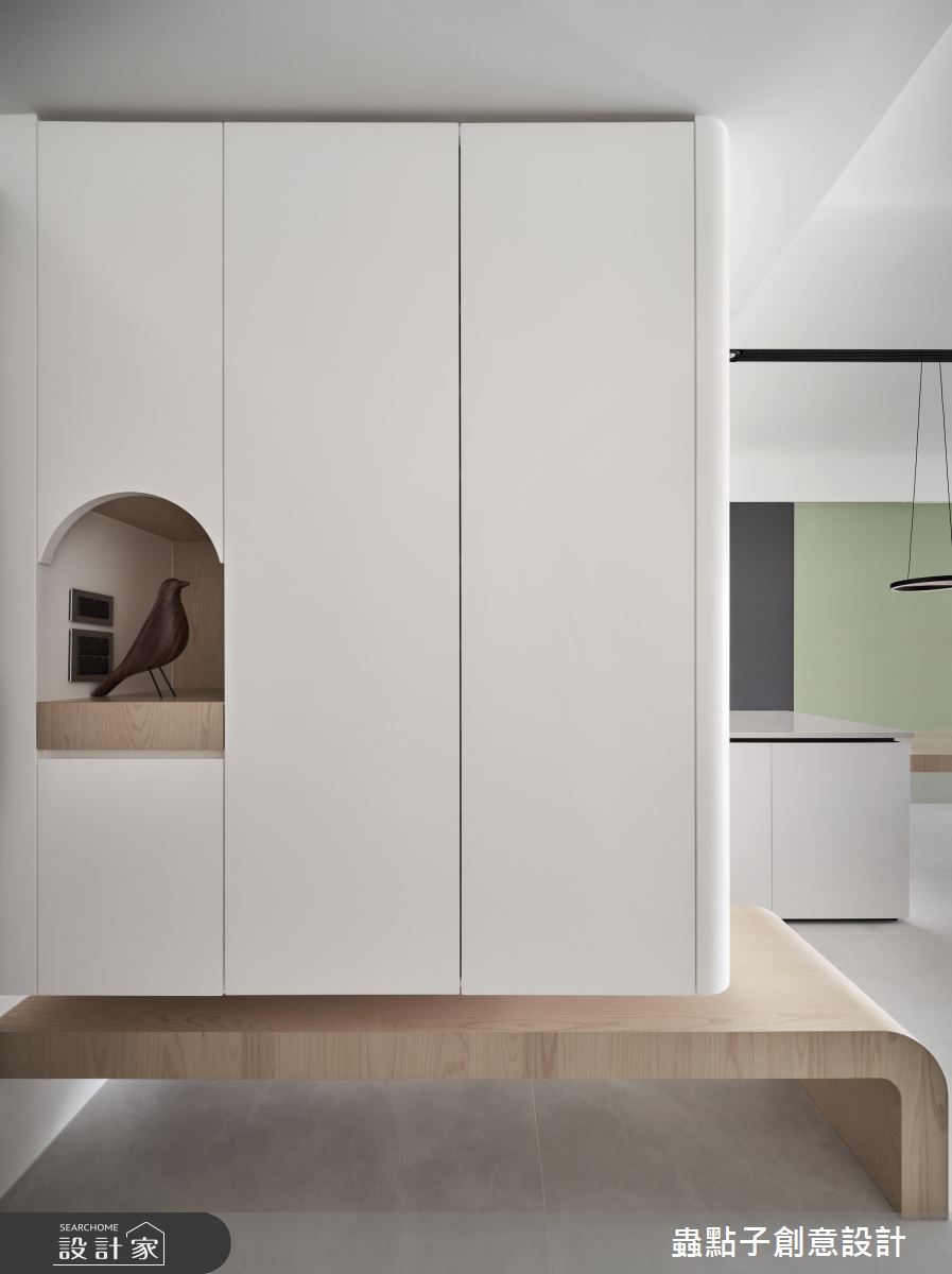 40坪新成屋(5年以下)＿簡約風玄關案例圖片＿蟲點子創意設計＿蟲點子_92之6
