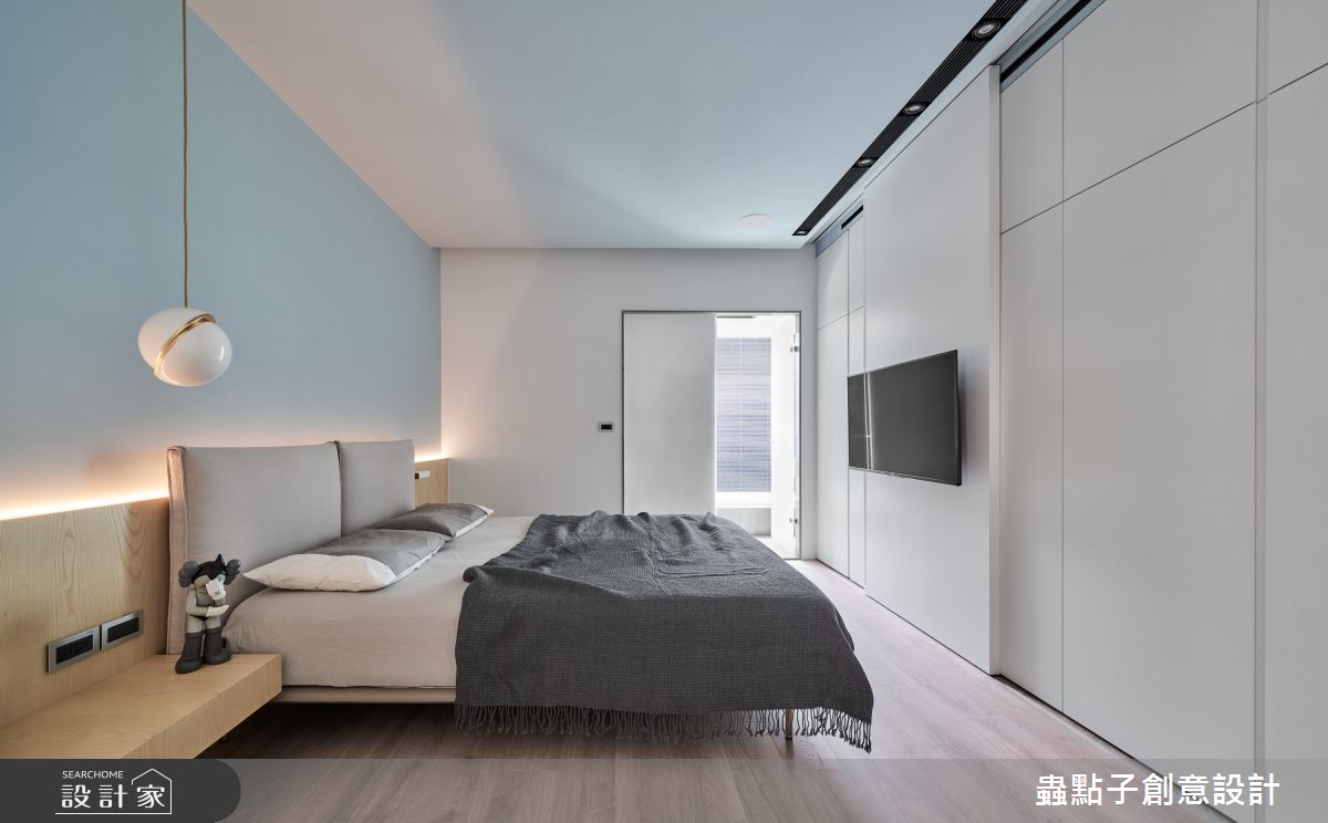 40坪新成屋(5年以下)＿簡約風臥室案例圖片＿蟲點子創意設計＿蟲點子_92之27