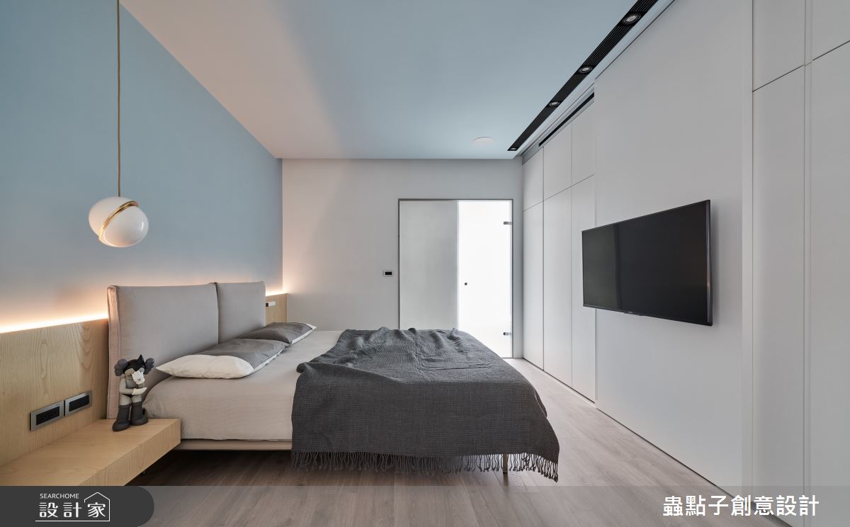 40坪新成屋(5年以下)＿簡約風臥室案例圖片＿蟲點子創意設計＿蟲點子_92之28