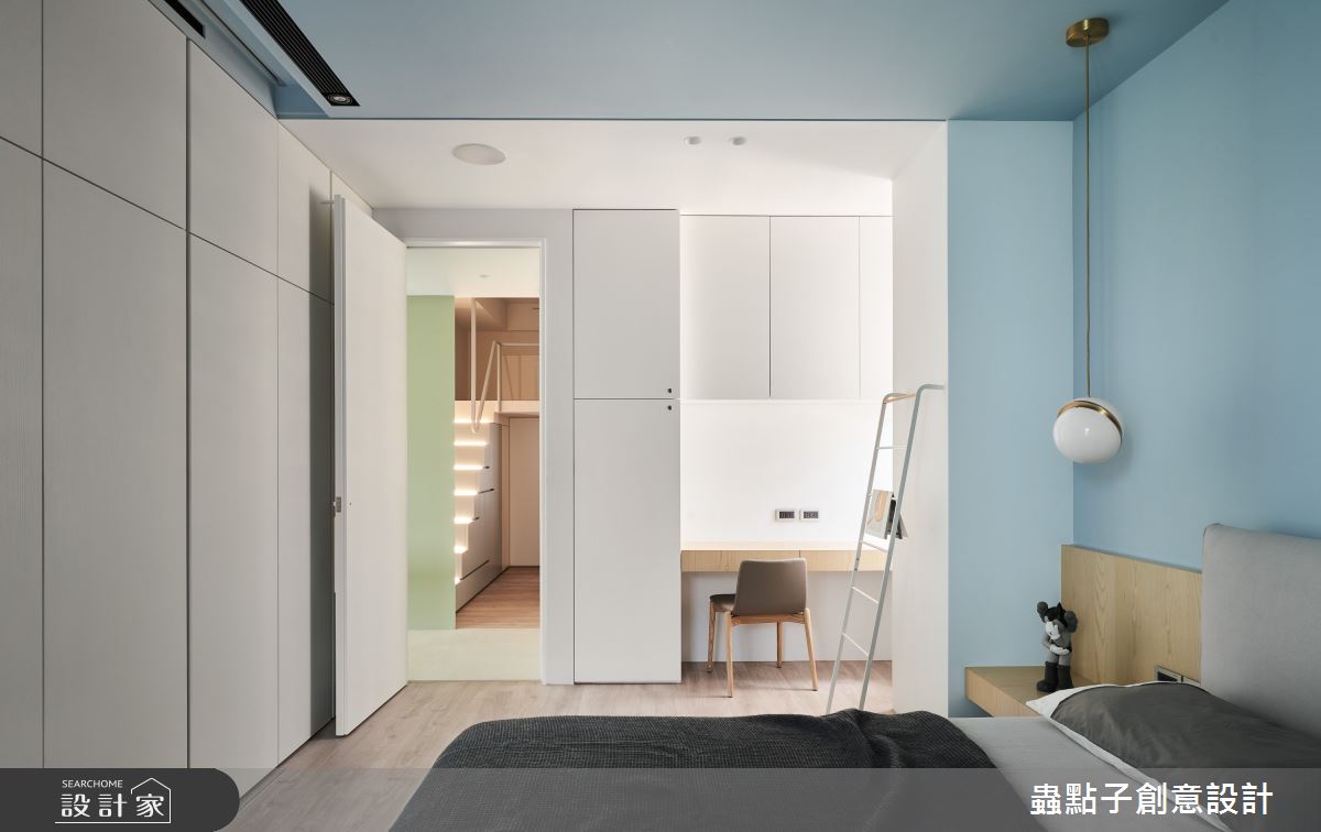 40坪新成屋(5年以下)＿簡約風臥室案例圖片＿蟲點子創意設計＿蟲點子_92之31