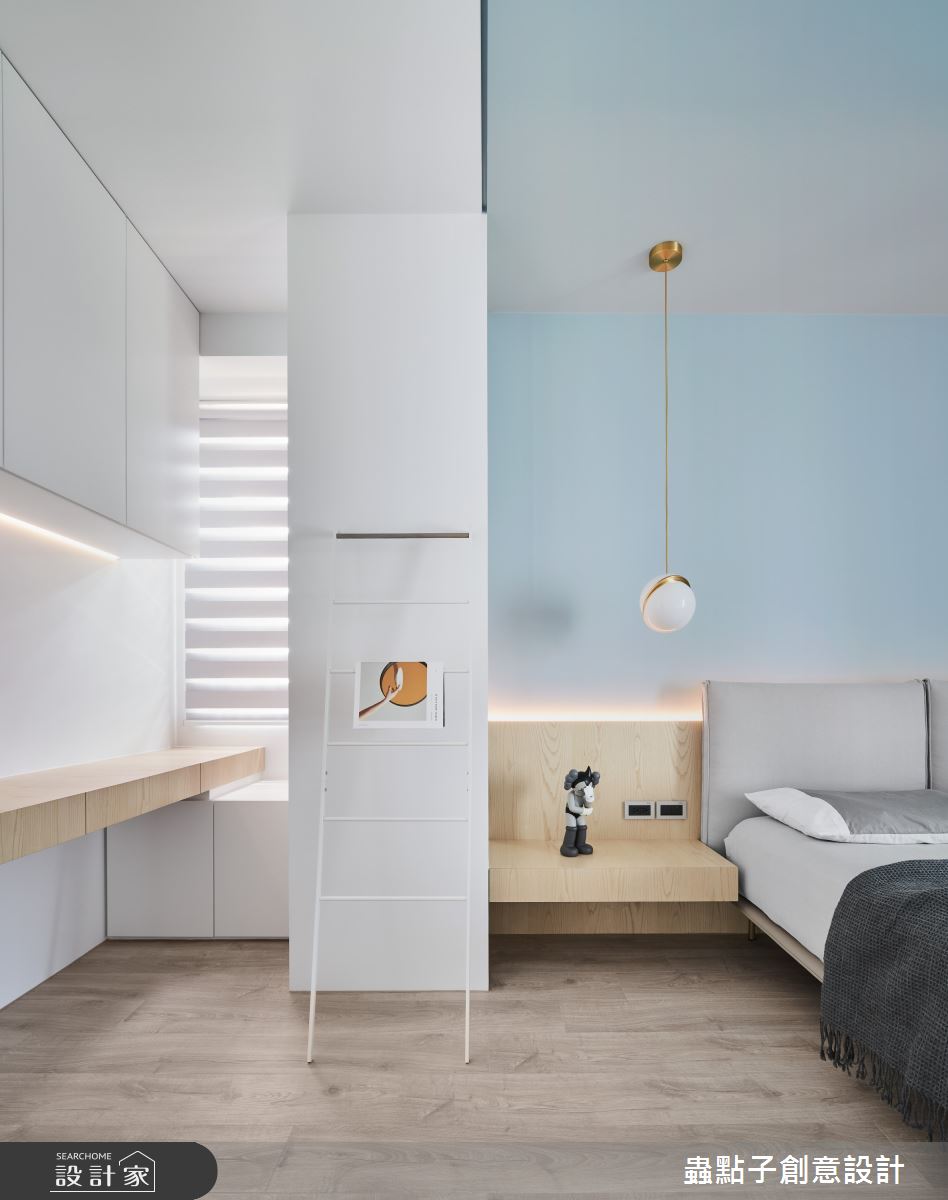 40坪新成屋(5年以下)＿簡約風臥室案例圖片＿蟲點子創意設計＿蟲點子_92之30