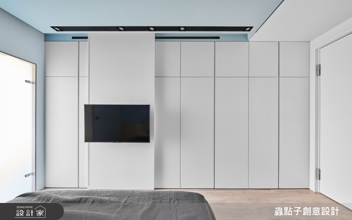 40坪新成屋(5年以下)＿簡約風臥室案例圖片＿蟲點子創意設計＿蟲點子_92之33