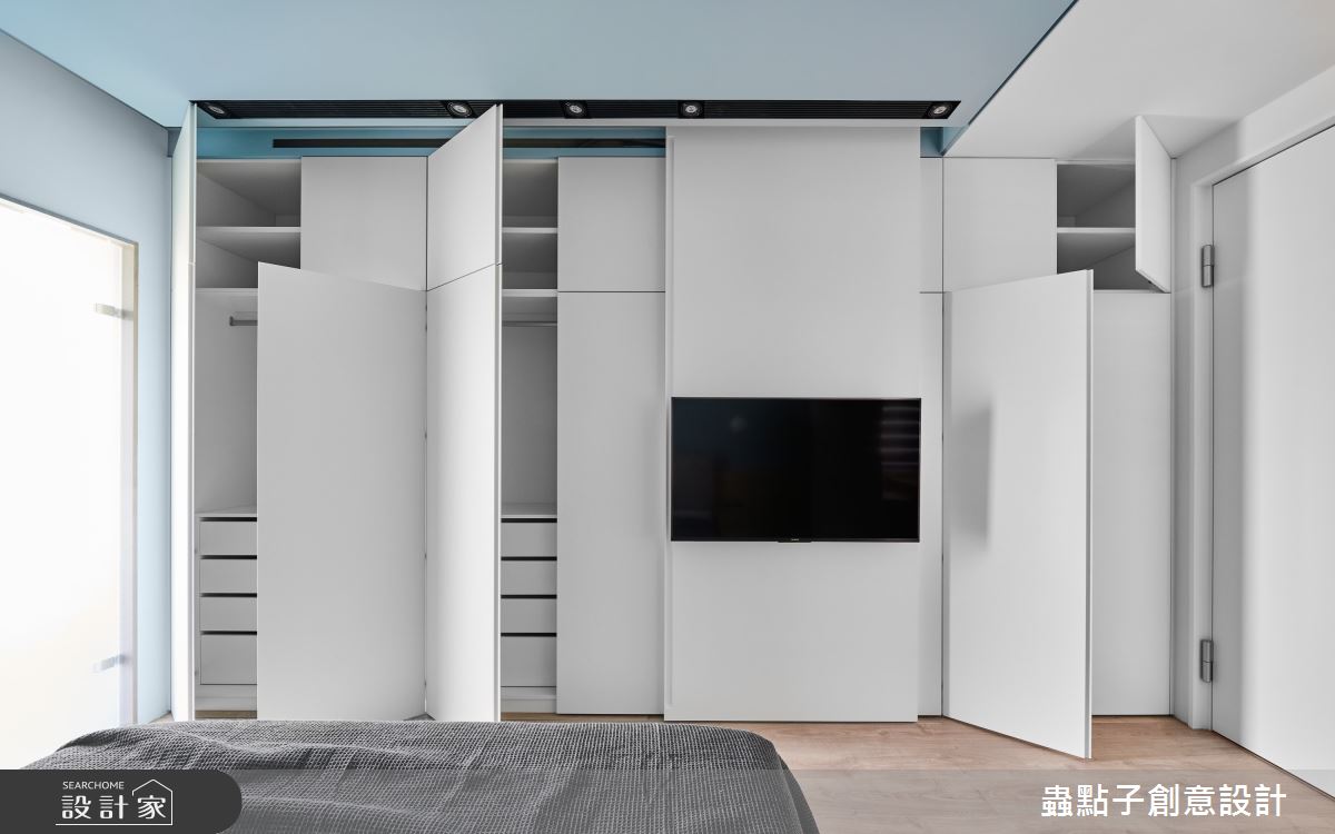 40坪新成屋(5年以下)＿簡約風臥室案例圖片＿蟲點子創意設計＿蟲點子_92之34