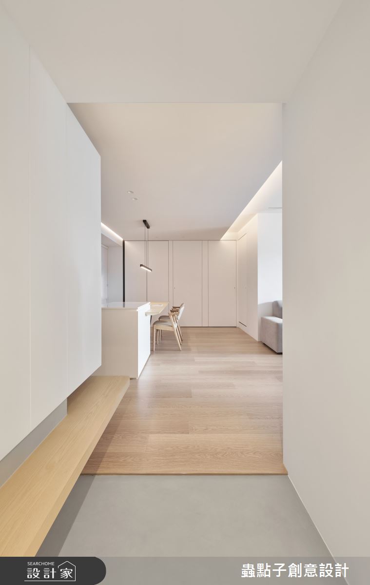 24坪中古屋(5~15年)＿簡約風玄關案例圖片＿蟲點子創意設計＿蟲點子_93之1