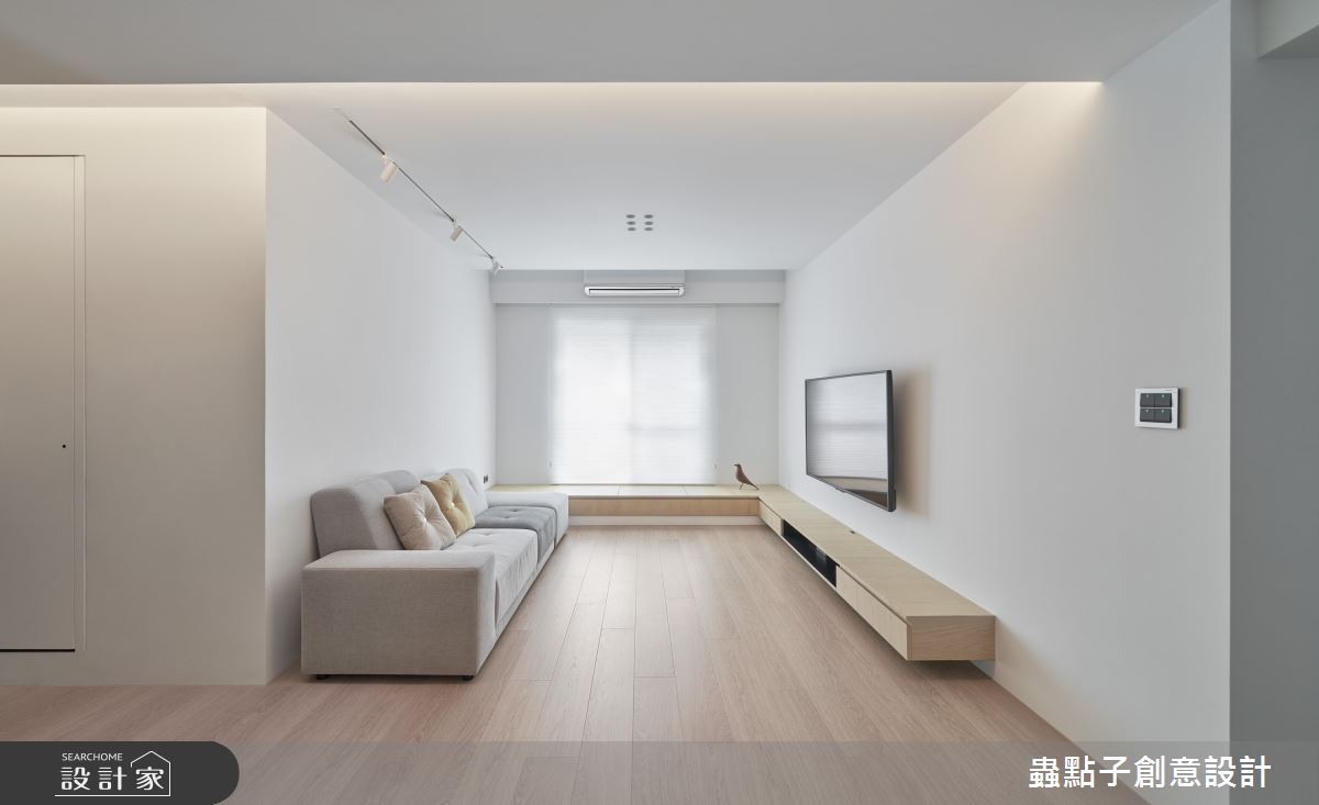 24坪中古屋(5~15年)＿簡約風客廳案例圖片＿蟲點子創意設計＿蟲點子_93之13