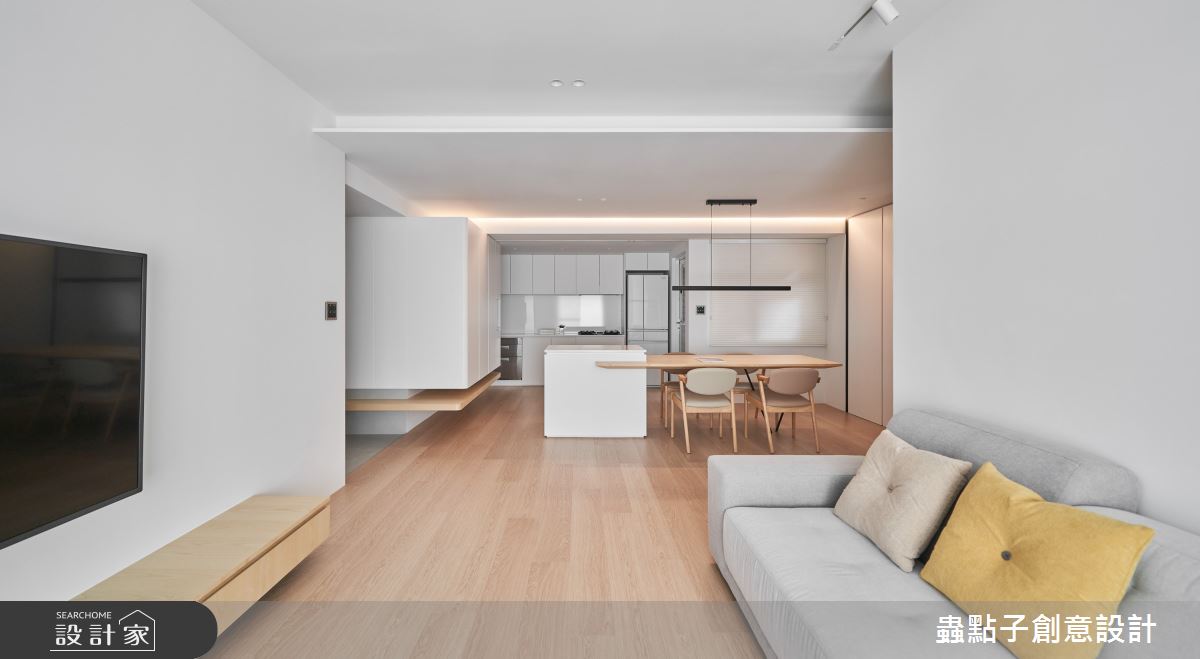24坪中古屋(5~15年)＿簡約風客廳案例圖片＿蟲點子創意設計＿蟲點子_93之14