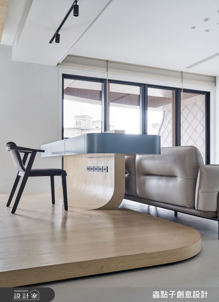 35坪新成屋(5年以下)＿簡約風工作區案例圖片＿蟲點子創意設計＿蟲點子_94之17