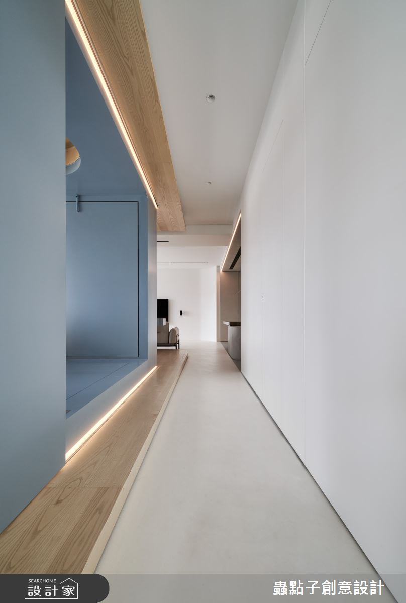 35坪新成屋(5年以下)＿簡約風走廊案例圖片＿蟲點子創意設計＿蟲點子_94之21