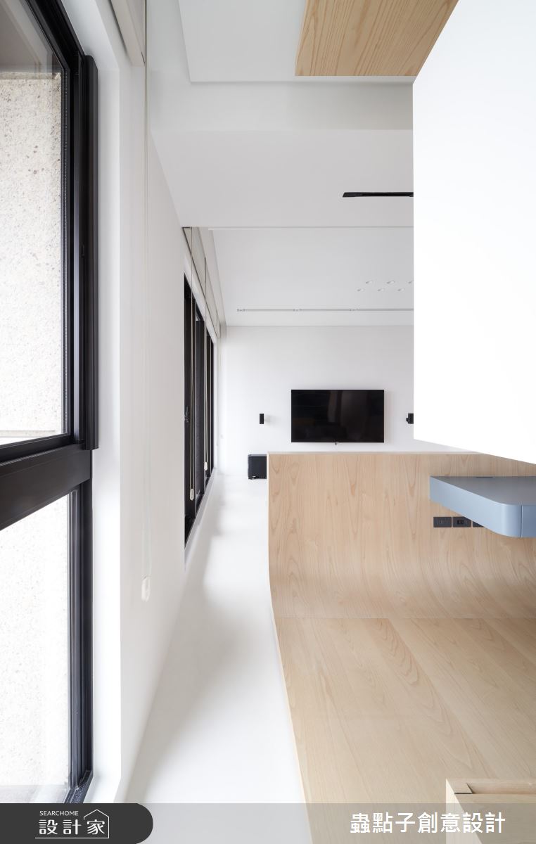 35坪新成屋(5年以下)＿簡約風走廊案例圖片＿蟲點子創意設計＿蟲點子_94之20