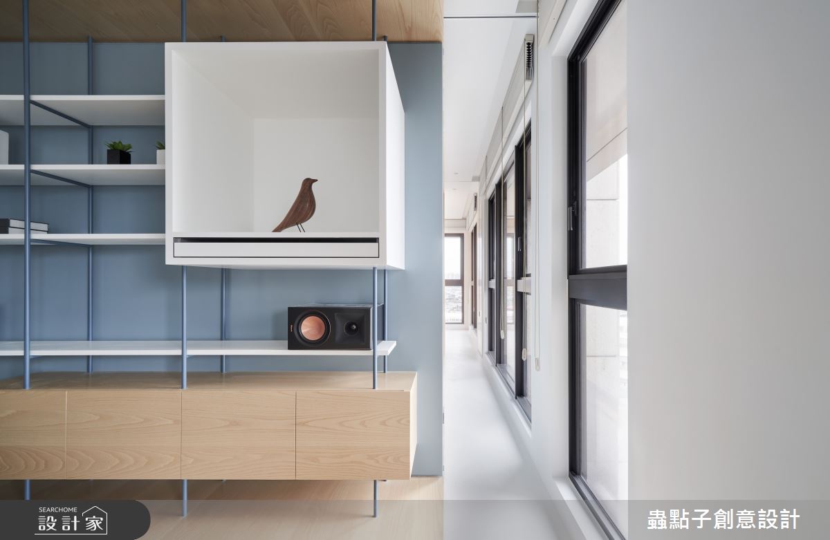 35坪新成屋(5年以下)＿簡約風走廊案例圖片＿蟲點子創意設計＿蟲點子_94之19