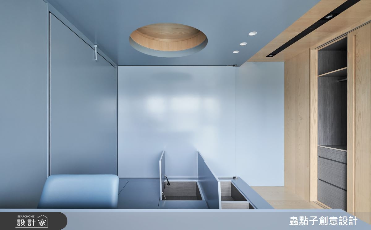 35坪新成屋(5年以下)＿簡約風多功能室案例圖片＿蟲點子創意設計＿蟲點子_94之37