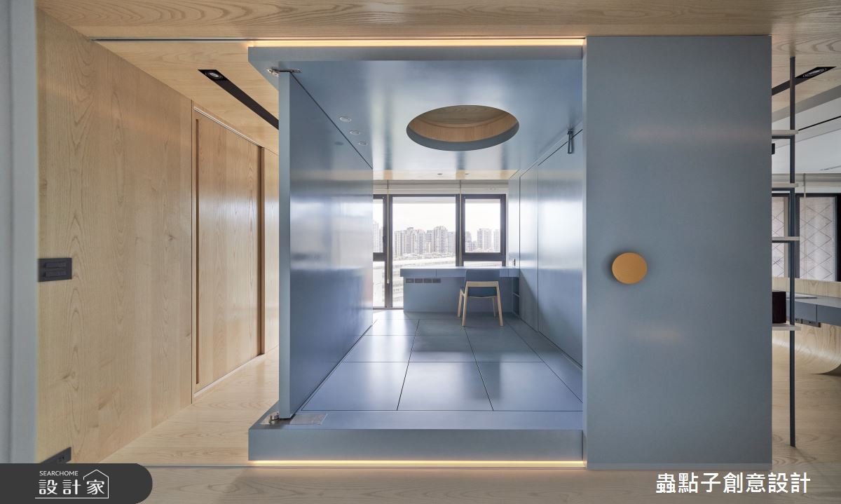 35坪新成屋(5年以下)＿簡約風多功能室案例圖片＿蟲點子創意設計＿蟲點子_94之24