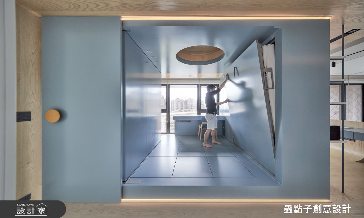 35坪新成屋(5年以下)＿簡約風多功能室案例圖片＿蟲點子創意設計＿蟲點子_94之27